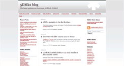 Desktop Screenshot of 5dmk2blog.1001noisycameras.com